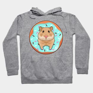 Hamster with Donut Hoodie